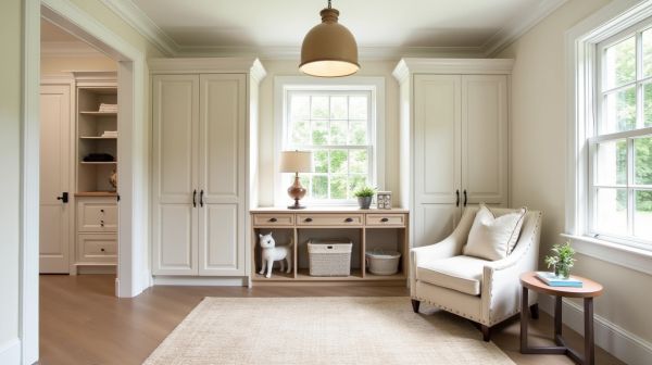 Aménager intelligemment avec un placard sur mesure soigné pour votre intérieur