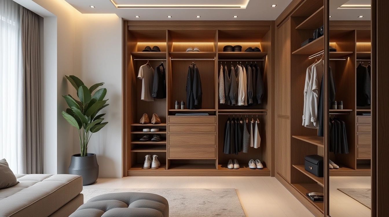 Créez un espace unique avec un placard sur mesure soigné - Amenagement ...