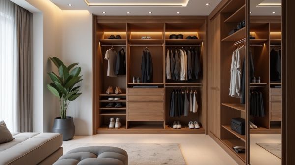 Aménager intelligemment avec un placard sur mesure soigné pour votre intérieur