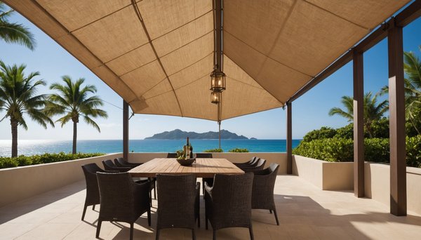 Rehaussez votre espace avec le voile d'ombrage coco naturel